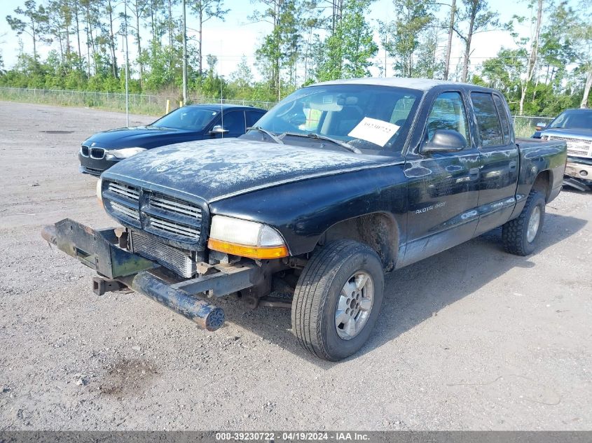 2002 Dodge Dakota Sport VIN: 1B7HG38N32S563549 Lot: 39251973