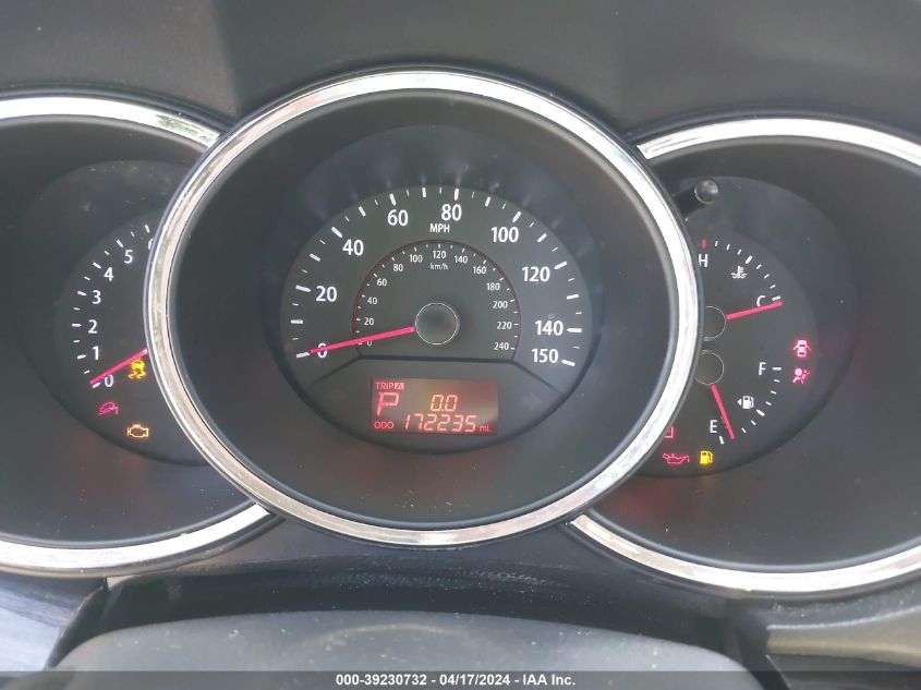 2013 Kia Sorento Lx V6 VIN: 5XYKT4A25DG338730 Lot: 39230732