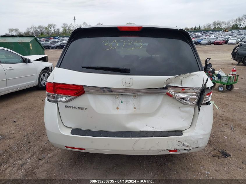 2015 Honda Odyssey Ex VIN: 5FNRL5H4XFB092070 Lot: 39230735