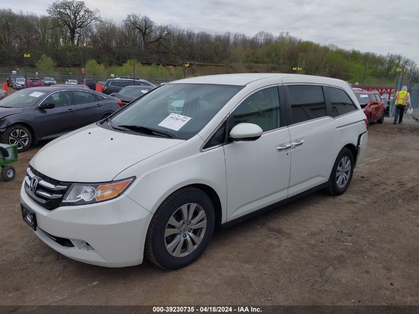 2015 Honda Odyssey Ex VIN: 5FNRL5H4XFB092070 Lot: 39230735