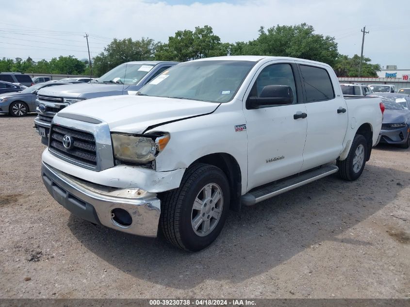 2008 Toyota Tundra Sr5 5.7L V8 VIN: 5TFEV54118X063604 Lot: 39230738