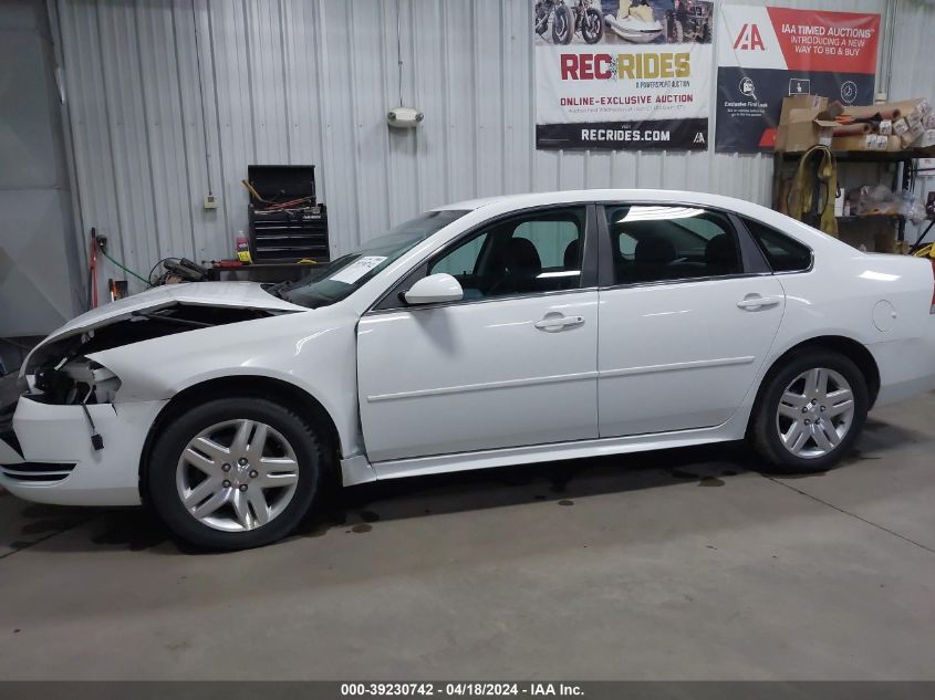 2012 Chevrolet Impala Lt VIN: 2G1WG5E32C1303904 Lot: 39230742