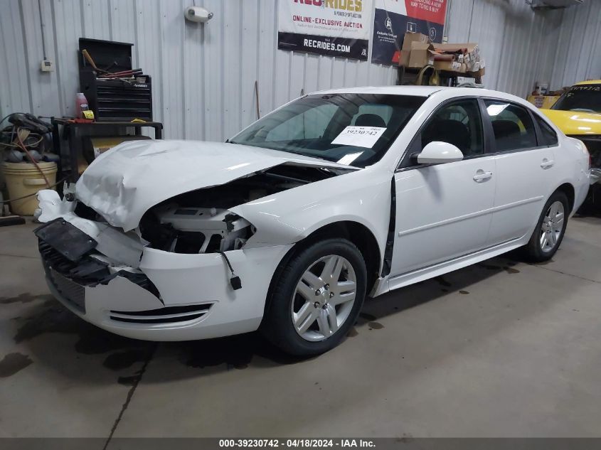 2012 Chevrolet Impala Lt VIN: 2G1WG5E32C1303904 Lot: 39230742