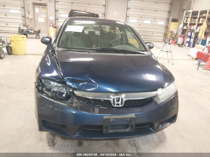 2010 Honda Civic Lx VIN: 19XFA1F51AE076626 Lot: 44555784