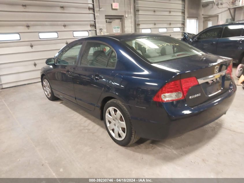 2010 Honda Civic Lx VIN: 19XFA1F51AE076626 Lot: 44555784