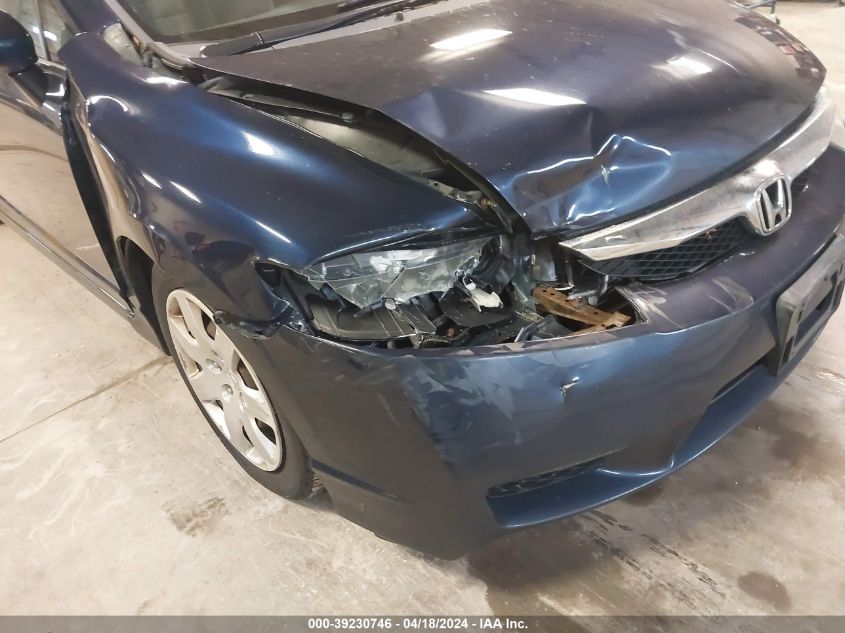 2010 Honda Civic Lx VIN: 19XFA1F51AE076626 Lot: 44555784