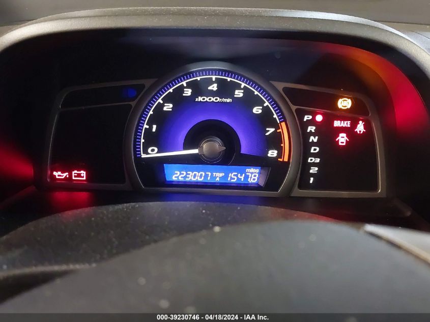 2010 Honda Civic Lx VIN: 19XFA1F51AE076626 Lot: 44555784