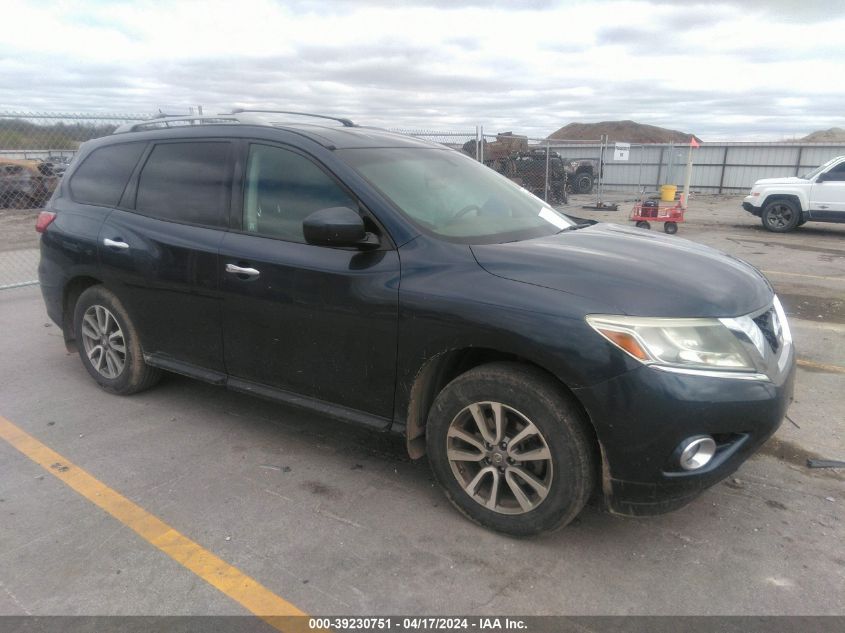 2013 Nissan Pathfinder Sv VIN: 5N1AR2MN9DC632572 Lot: 39230751