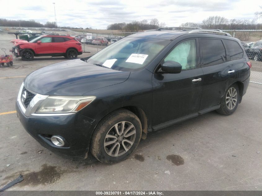 2013 Nissan Pathfinder Sv VIN: 5N1AR2MN9DC632572 Lot: 39230751