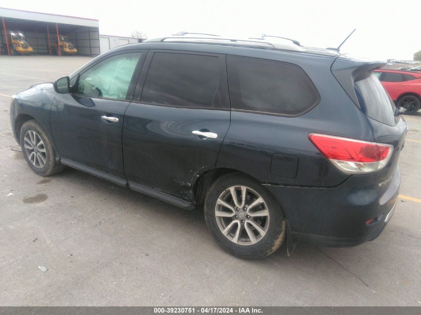 2013 Nissan Pathfinder Sv VIN: 5N1AR2MN9DC632572 Lot: 39230751