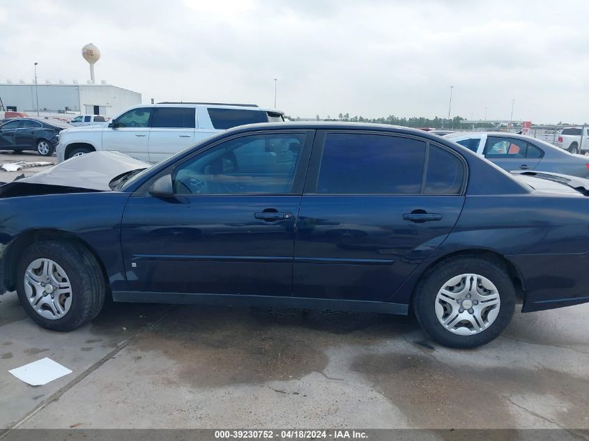 2007 Chevrolet Malibu Ls VIN: 1G1ZS58F67F304926 Lot: 39230729