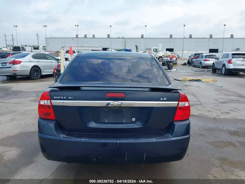 2007 Chevrolet Malibu Ls VIN: 1G1ZS58F67F304926 Lot: 39230729