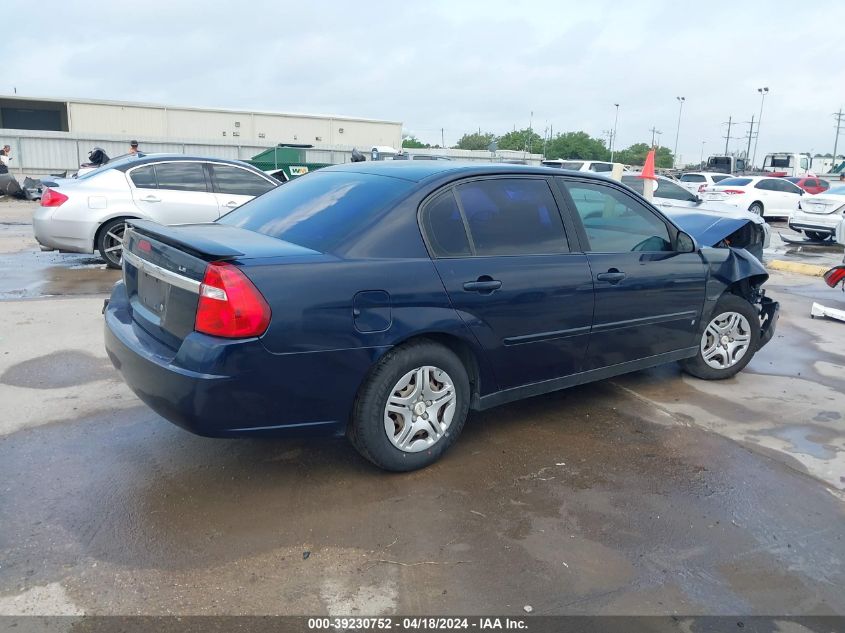 2007 Chevrolet Malibu Ls VIN: 1G1ZS58F67F304926 Lot: 39230729