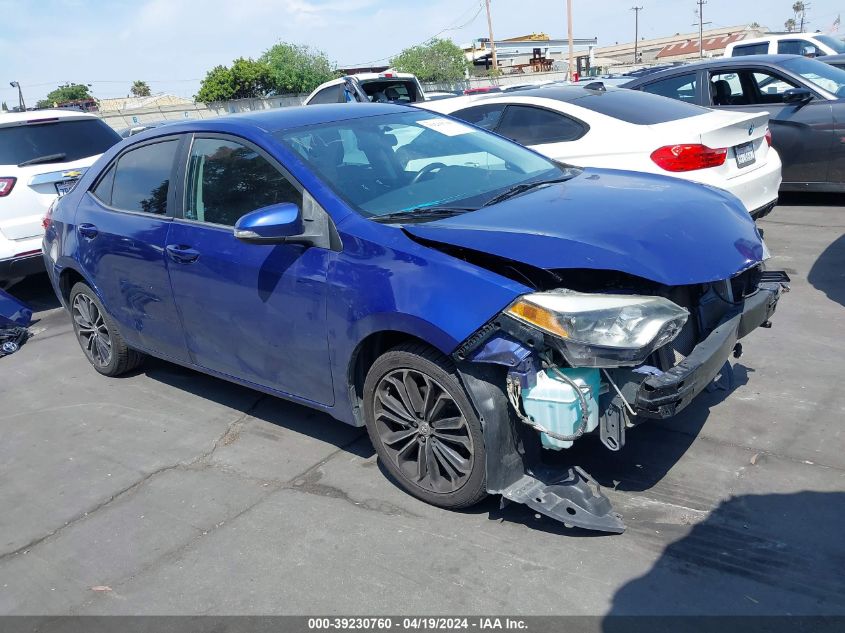 2016 Toyota Corolla S Plus VIN: 5YFBURHE1GP562149 Lot: 39230760