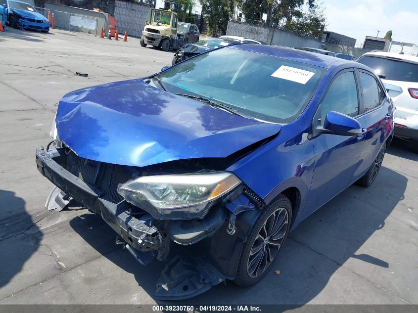 2016 Toyota Corolla S Plus VIN: 5YFBURHE1GP562149 Lot: 39230760