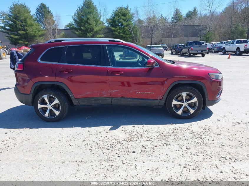 2019 Jeep Cherokee Limited 4X4 VIN: 1C4PJMDX0KD259335 Lot: 39230762