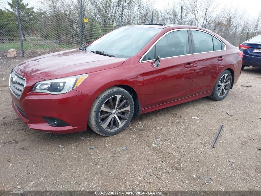 2017 Subaru Legacy 2.5I Limited VIN: 4S3BNAN64H3018024 Lot: 20155387