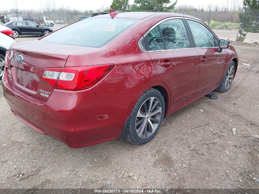 2017 Subaru Legacy 2.5I Limited VIN: 4S3BNAN64H3018024 Lot: 20155387