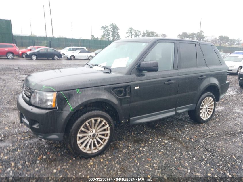 2013 Land Rover Range Rover Sport Hse VIN: SALSF2D43DA761310 Lot: 39230774