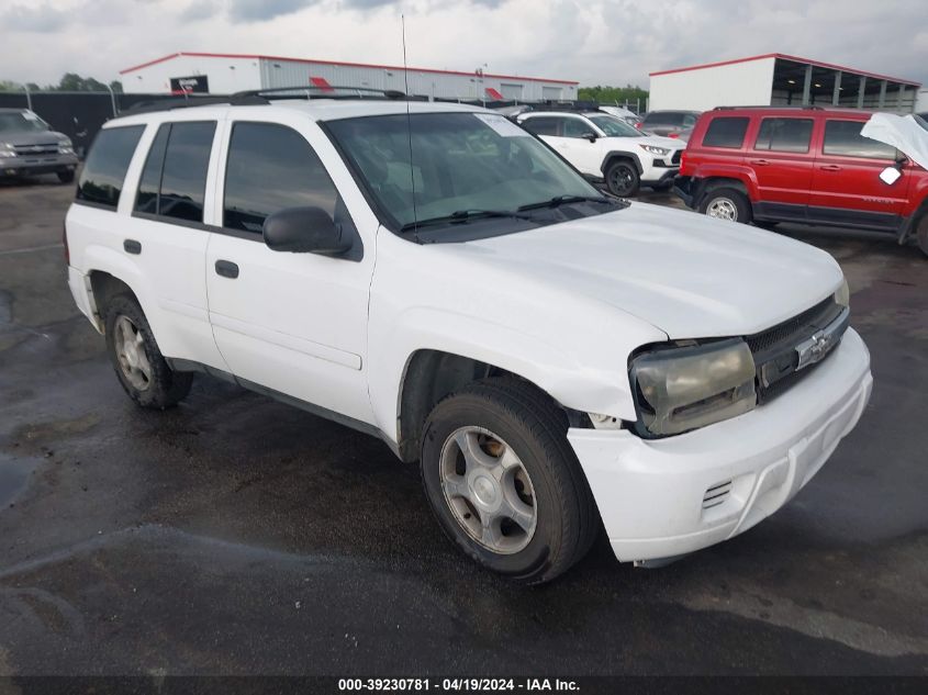 2008 Chevrolet Trailblazer Fleet VIN: 1GNDS13S682200869 Lot: 39230781