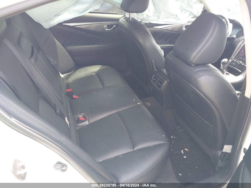 2014 Infiniti Q50 Premium VIN: JN1BV7AP0EM679897 Lot: 39230795