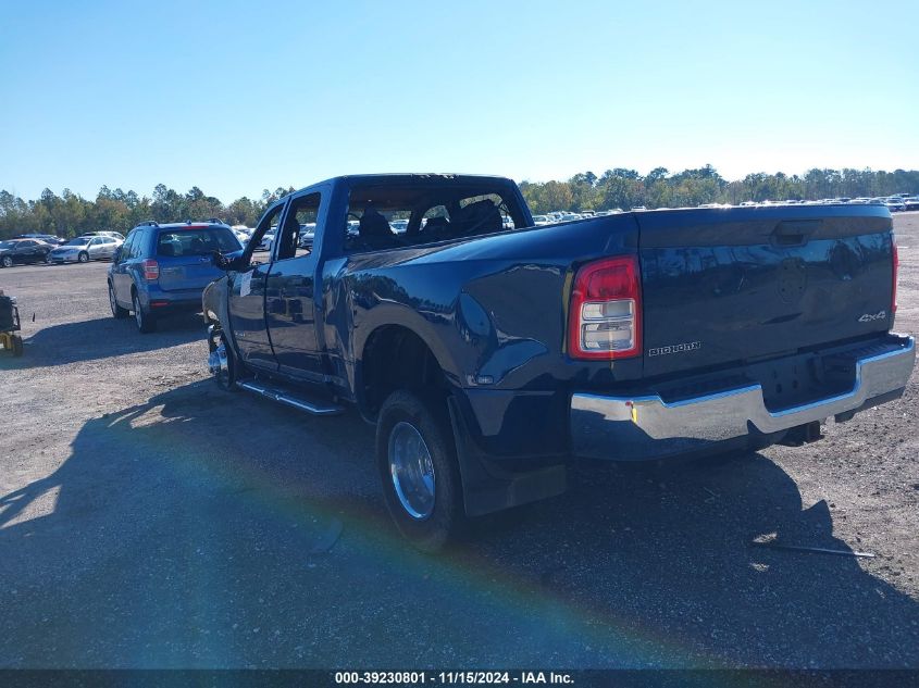 2022 Ram 3500 Tradesman 4X4 8' Box VIN: 3C63RRGL2NG195455 Lot: 39230801