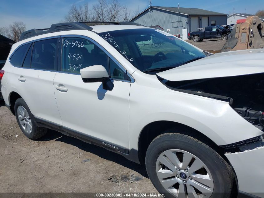 2016 Subaru Outback 2.5I Premium VIN: 4S4BSACC1G3360414 Lot: 39230802