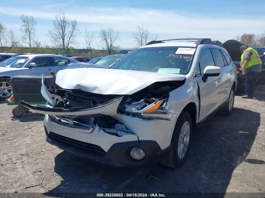 2016 Subaru Outback 2.5I Premium VIN: 4S4BSACC1G3360414 Lot: 39230802