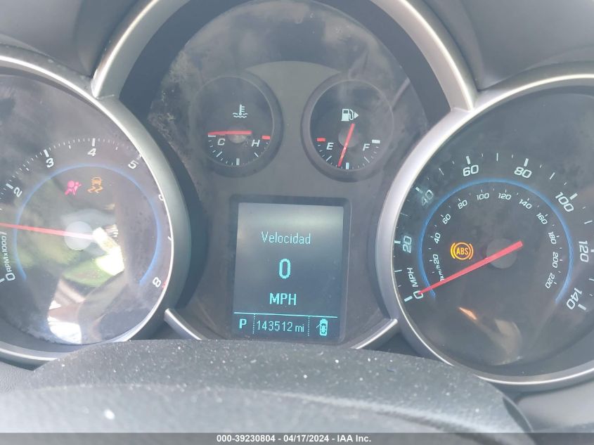 2012 Chevrolet Cruze Ls VIN: 1G1PC5SH6C7343468 Lot: 48660894