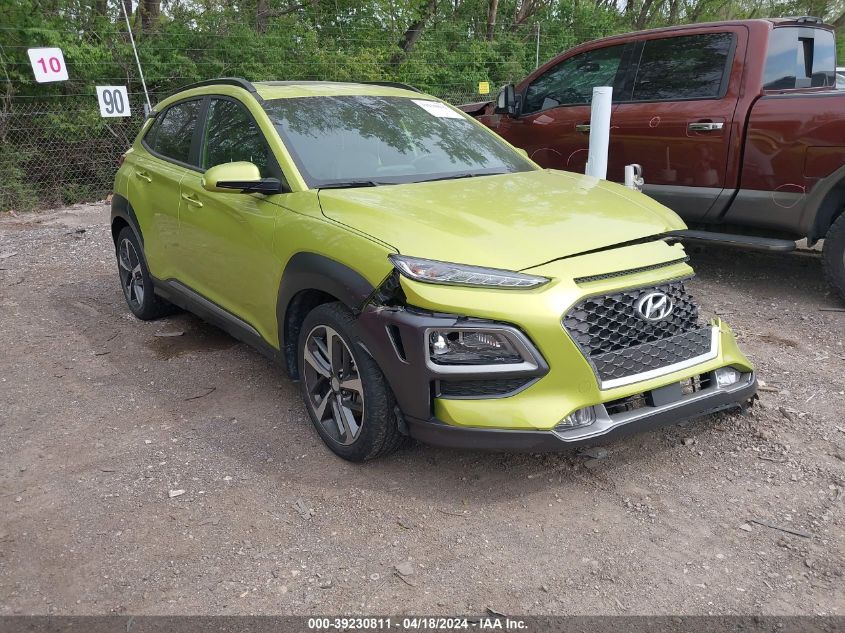 2020 Hyundai Kona Ultimate VIN: KM8K53A5XLU589993 Lot: 39230811