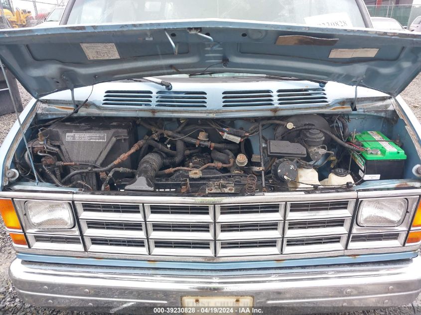 1991 Dodge Ram Wagon B350 VIN: 2B5WB35Z5MK440533 Lot: 39230828