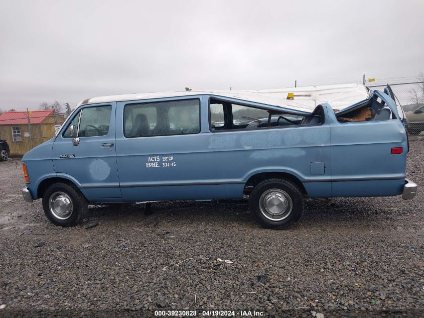 1991 Dodge Ram Wagon B350 VIN: 2B5WB35Z5MK440533 Lot: 39230828