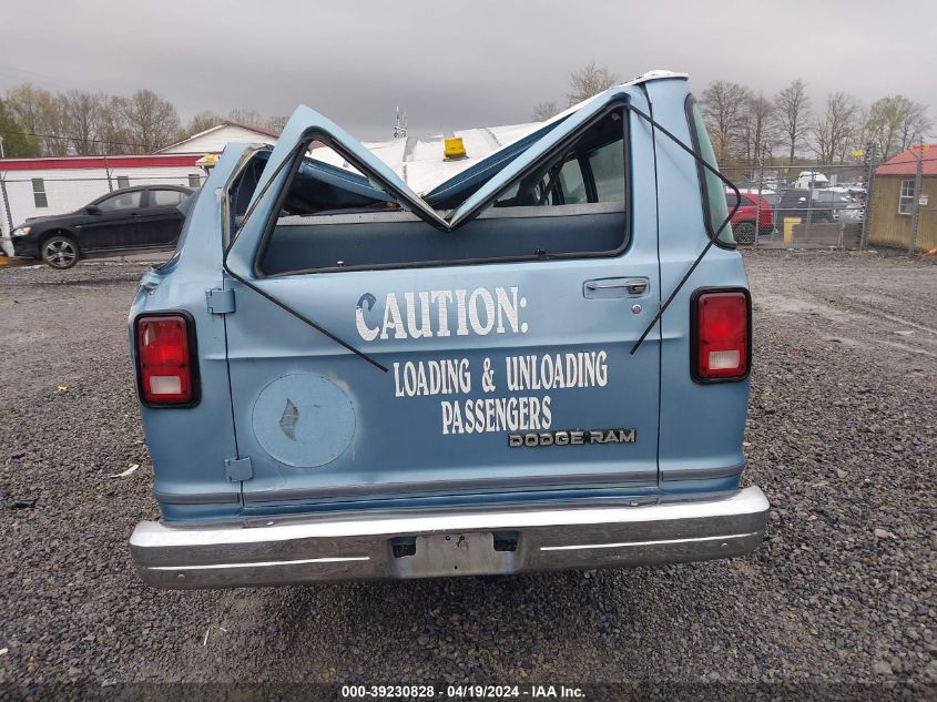 1991 Dodge Ram Wagon B350 VIN: 2B5WB35Z5MK440533 Lot: 39230828