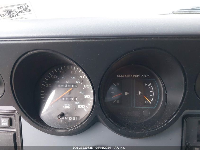 1991 Dodge Ram Wagon B350 VIN: 2B5WB35Z5MK440533 Lot: 39230828