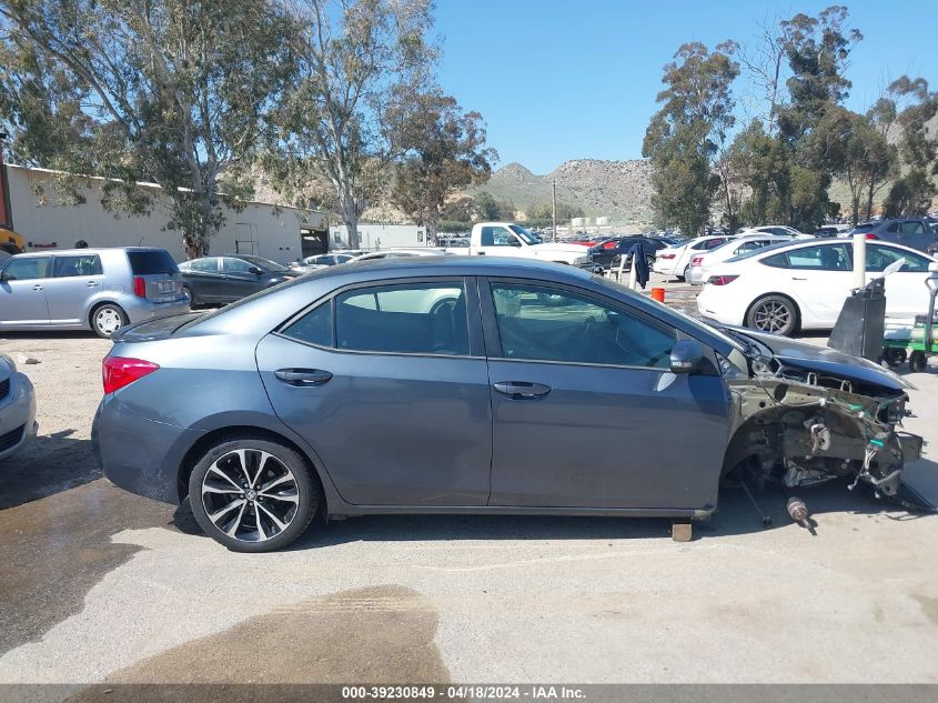 2017 Toyota Corolla Se VIN: 5YFBURHE3HP726096 Lot: 48259914