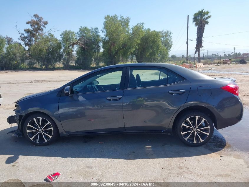 2017 Toyota Corolla Se VIN: 5YFBURHE3HP726096 Lot: 48259914