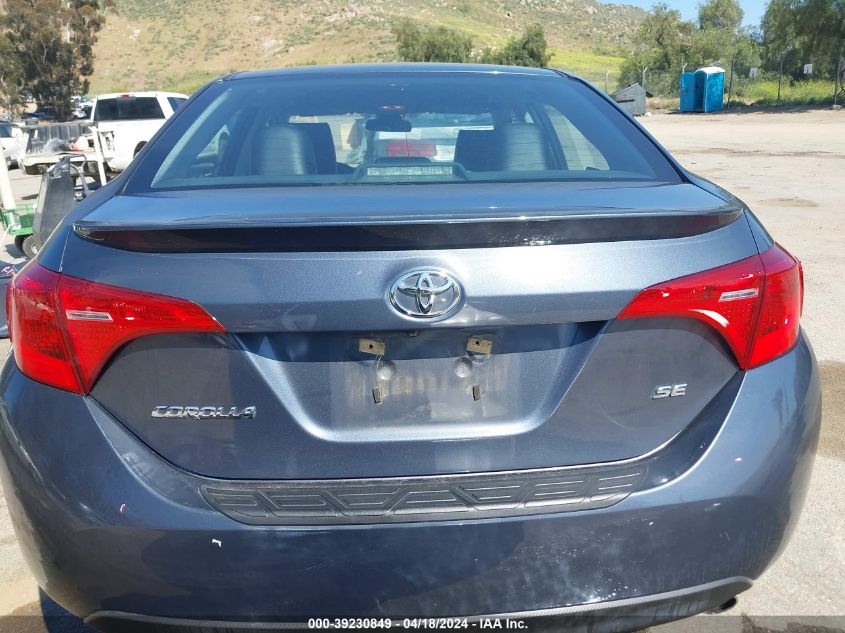 2017 Toyota Corolla Se VIN: 5YFBURHE3HP726096 Lot: 48259914