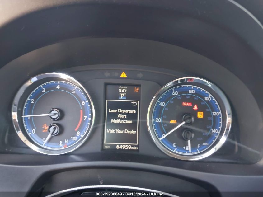 2017 Toyota Corolla Se VIN: 5YFBURHE3HP726096 Lot: 48259914