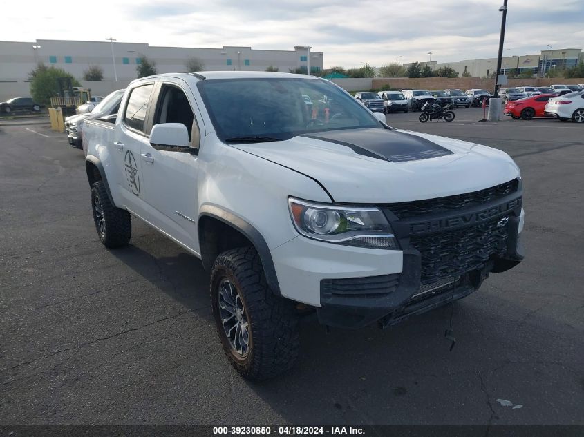 2022 Chevrolet Colorado 4Wd Short Box Zr2 VIN: 1GCGTEEN6N1192128 Lot: 39230850