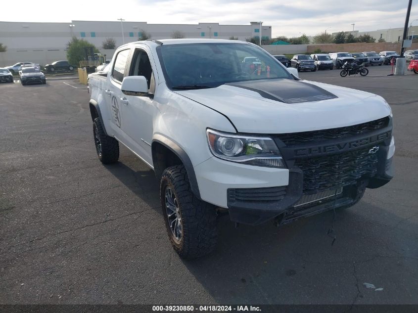 2022 Chevrolet Colorado 4Wd Short Box Zr2 VIN: 1GCGTEEN6N1192128 Lot: 39230850