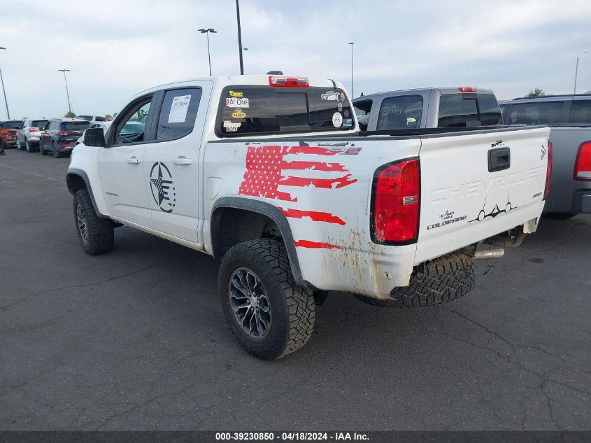 2022 Chevrolet Colorado 4Wd Short Box Zr2 VIN: 1GCGTEEN6N1192128 Lot: 39230850