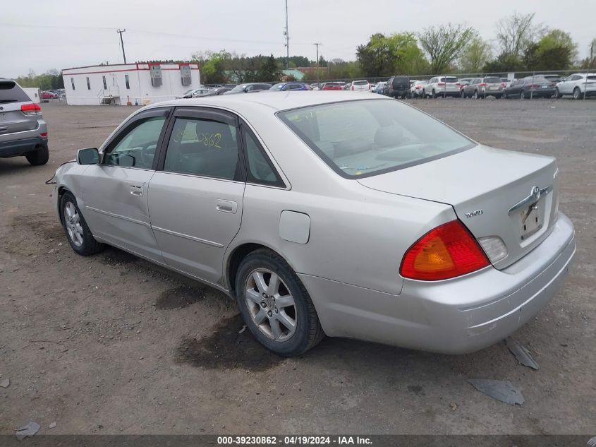 2000 Toyota Avalon Xls VIN: 4T1BF28B1YU034294 Lot: 39230862