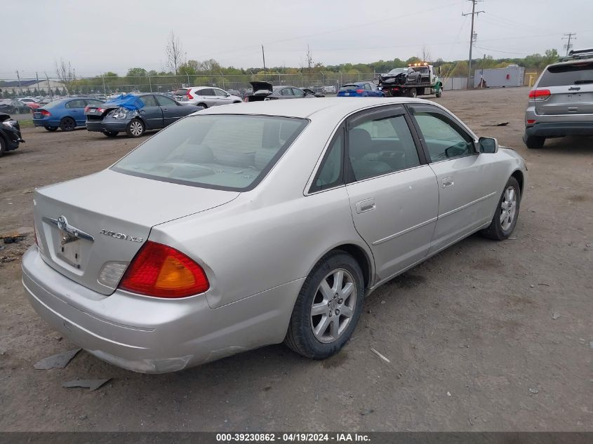 2000 Toyota Avalon Xls VIN: 4T1BF28B1YU034294 Lot: 39230862