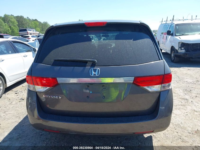 2016 Honda Odyssey Ex VIN: 5FNRL5H40GB163813 Lot: 39230864