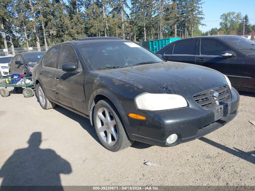 2001 Nissan Maxima Se VIN: JN1CA31A21T307949 Lot: 39253334