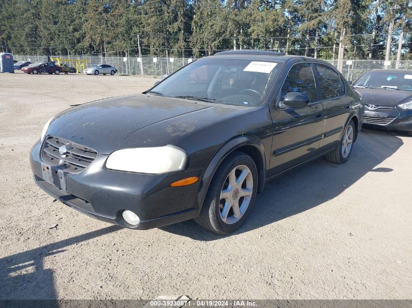 2001 Nissan Maxima Se VIN: JN1CA31A21T307949 Lot: 39253334