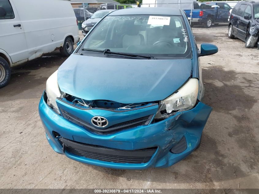 2012 Toyota Yaris Le VIN: JTDKTUD33CD522405 Lot: 48700934