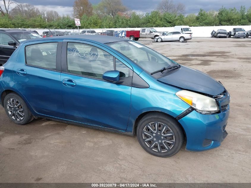 2012 Toyota Yaris Le VIN: JTDKTUD33CD522405 Lot: 48700934