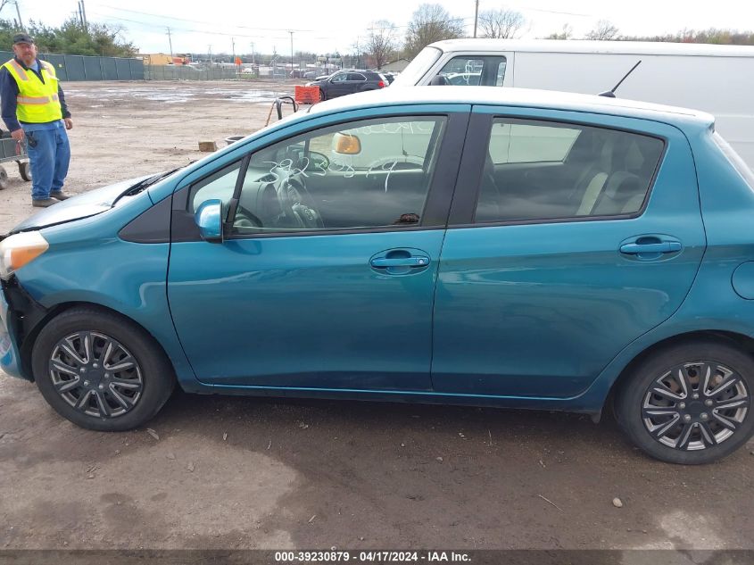 2012 Toyota Yaris Le VIN: JTDKTUD33CD522405 Lot: 48700934