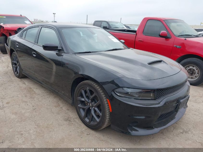 2022 Dodge Charger Gt Rwd VIN: 2C3CDXHG6NH244531 Lot: 39253027